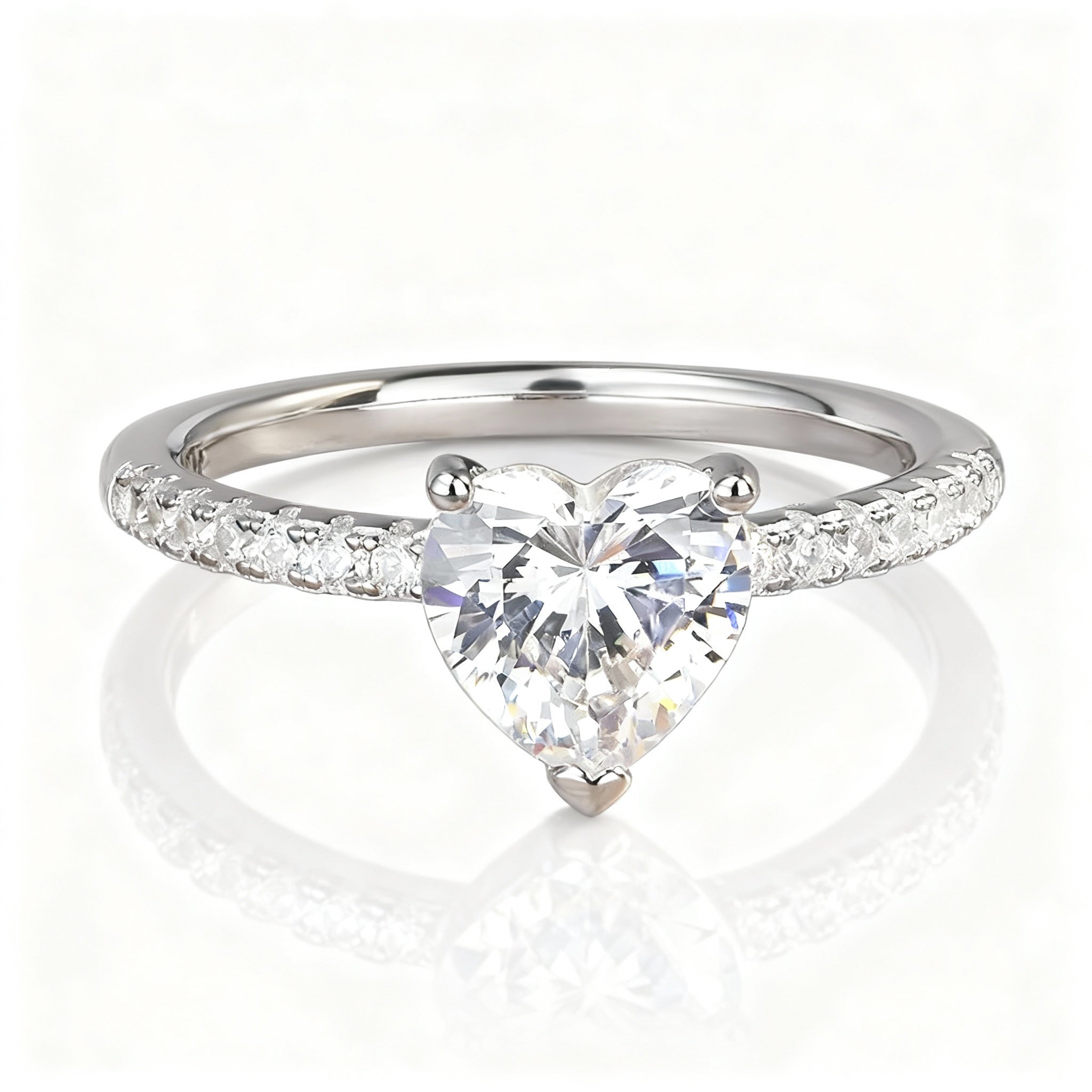 The True Heart Solitaire Ring