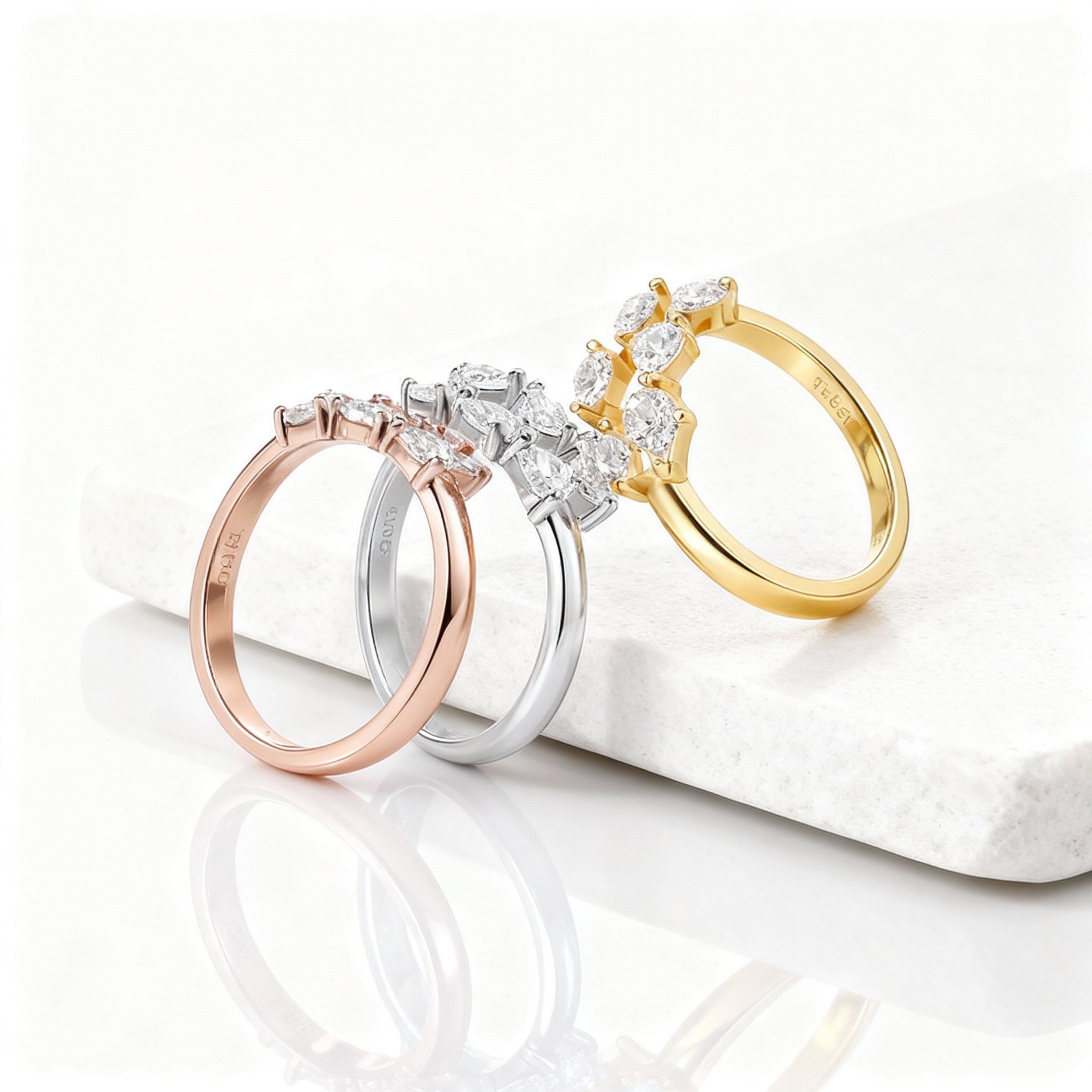 The Cascade Vine Ring