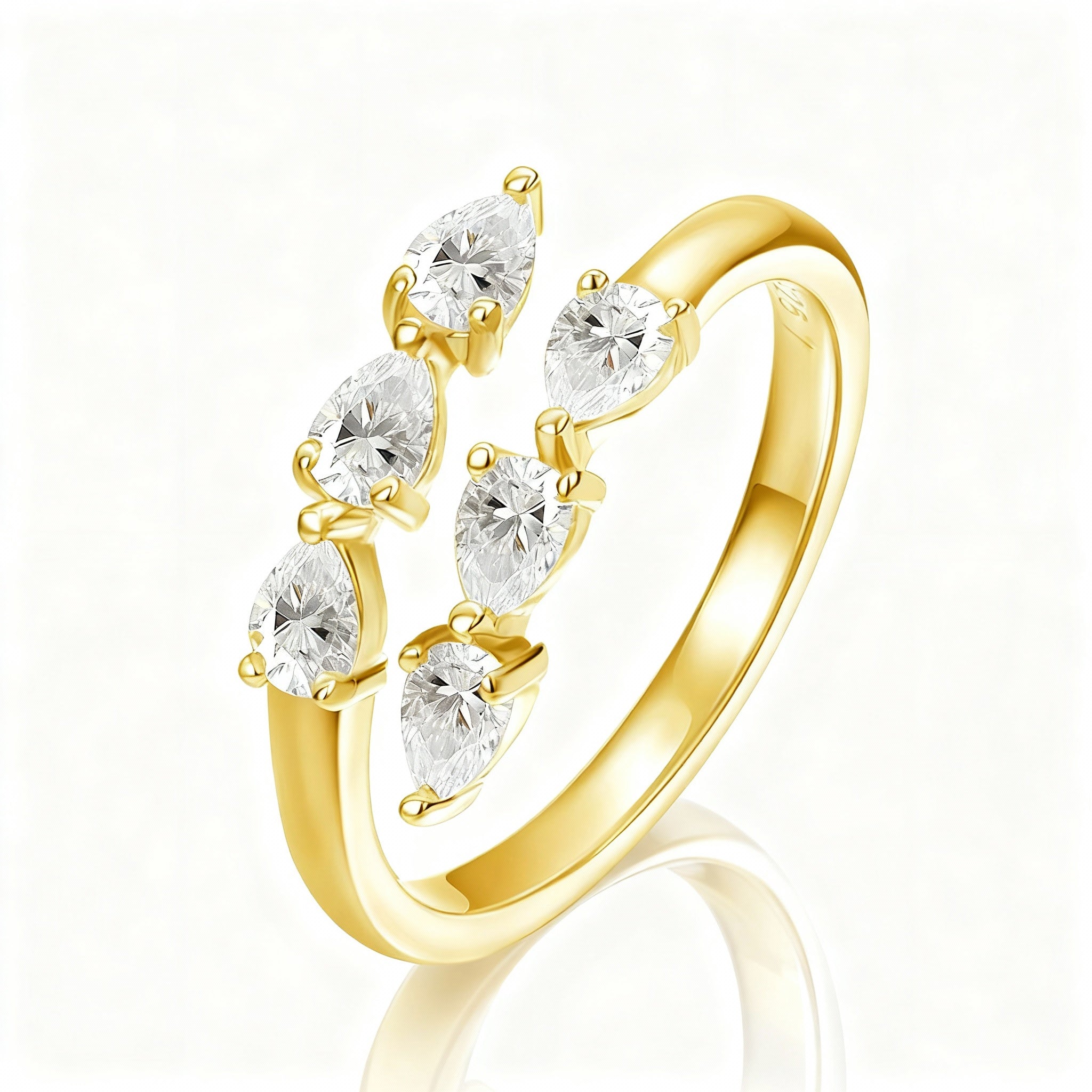 The Cascade Vine Ring