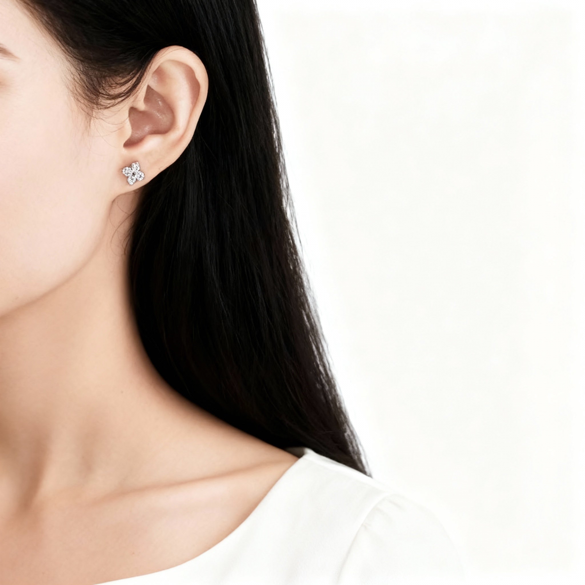 The Clover Bloom Studs