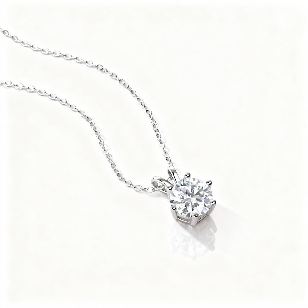 The Classic Solitaire Pendant