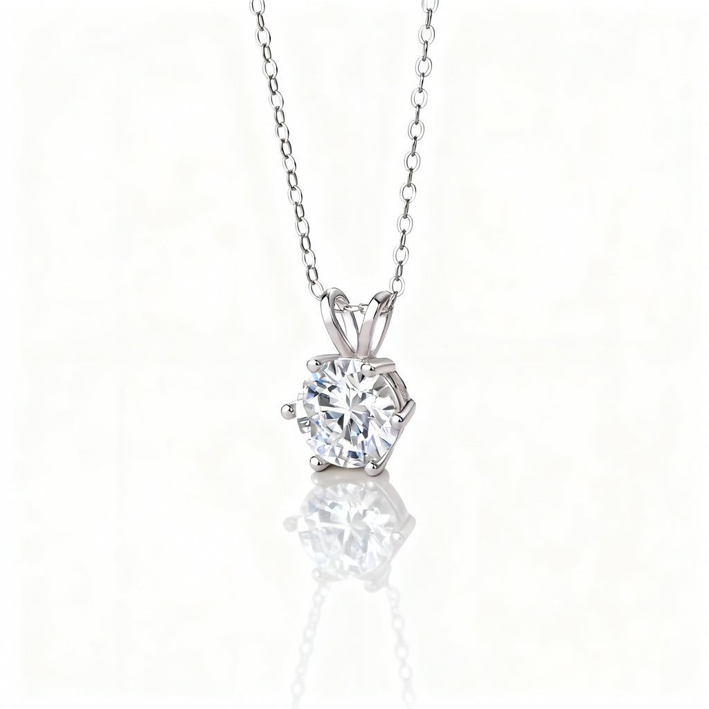 The Classic Solitaire Pendant