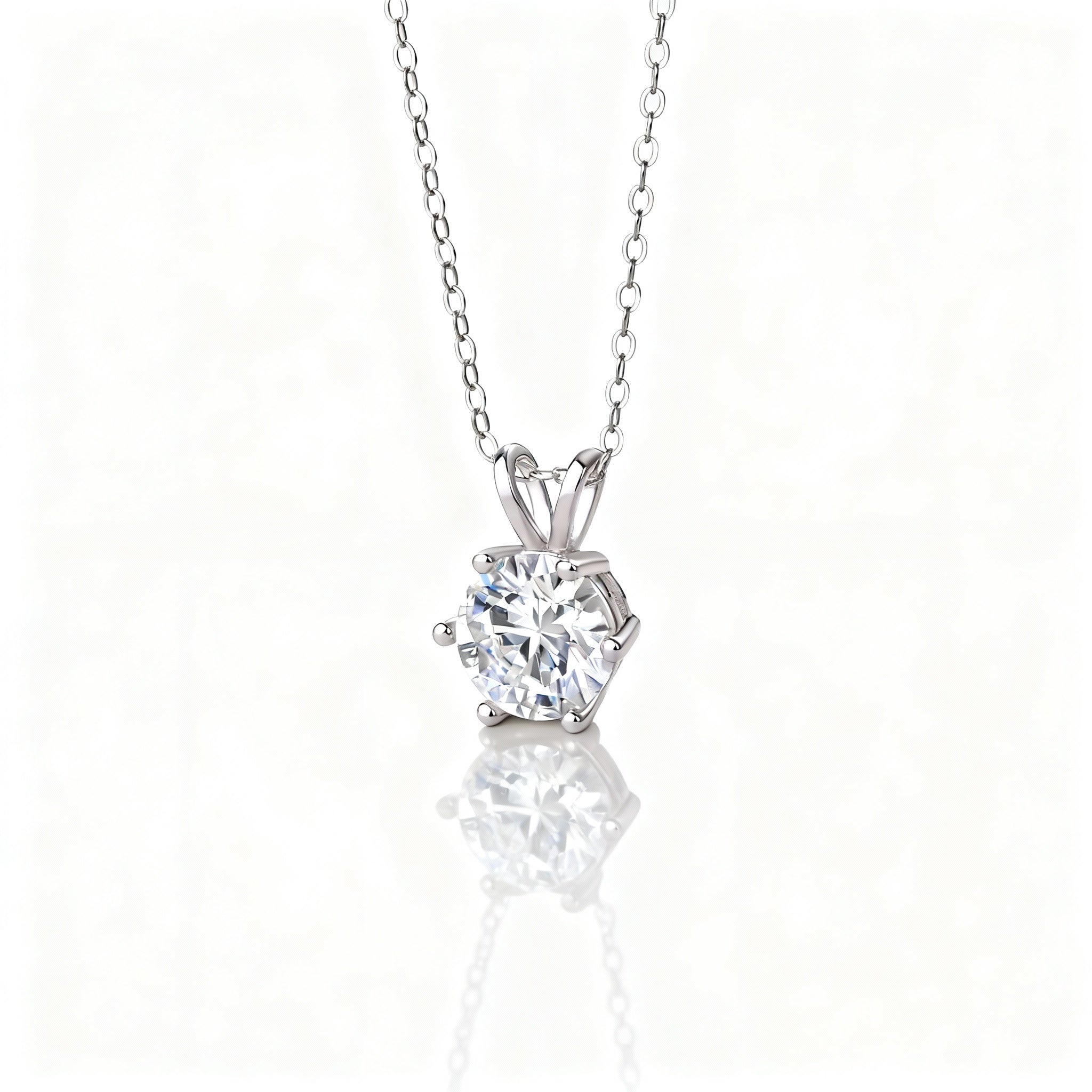 The Classic Solitaire Pendant