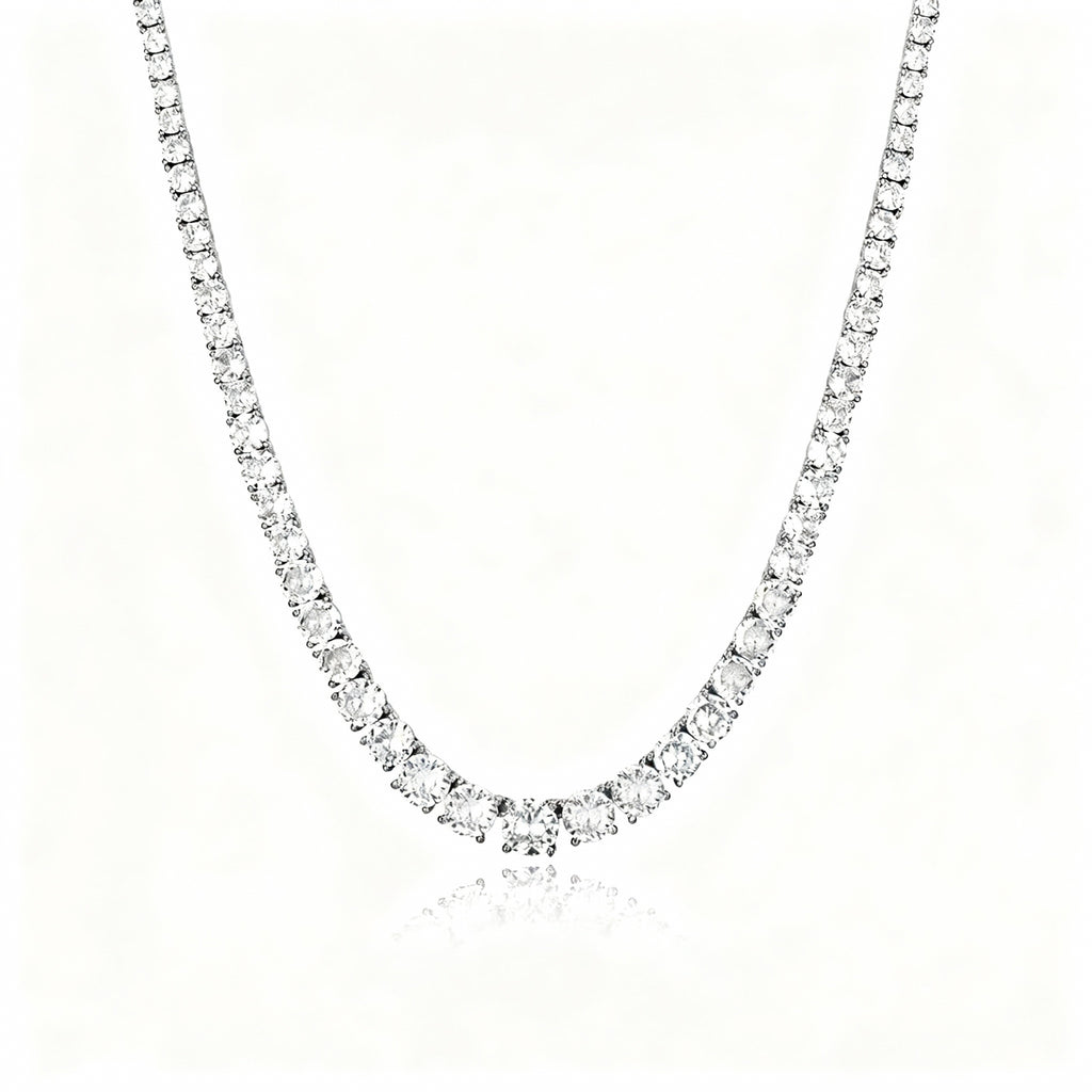 The Eternal Stream Tennis Necklace