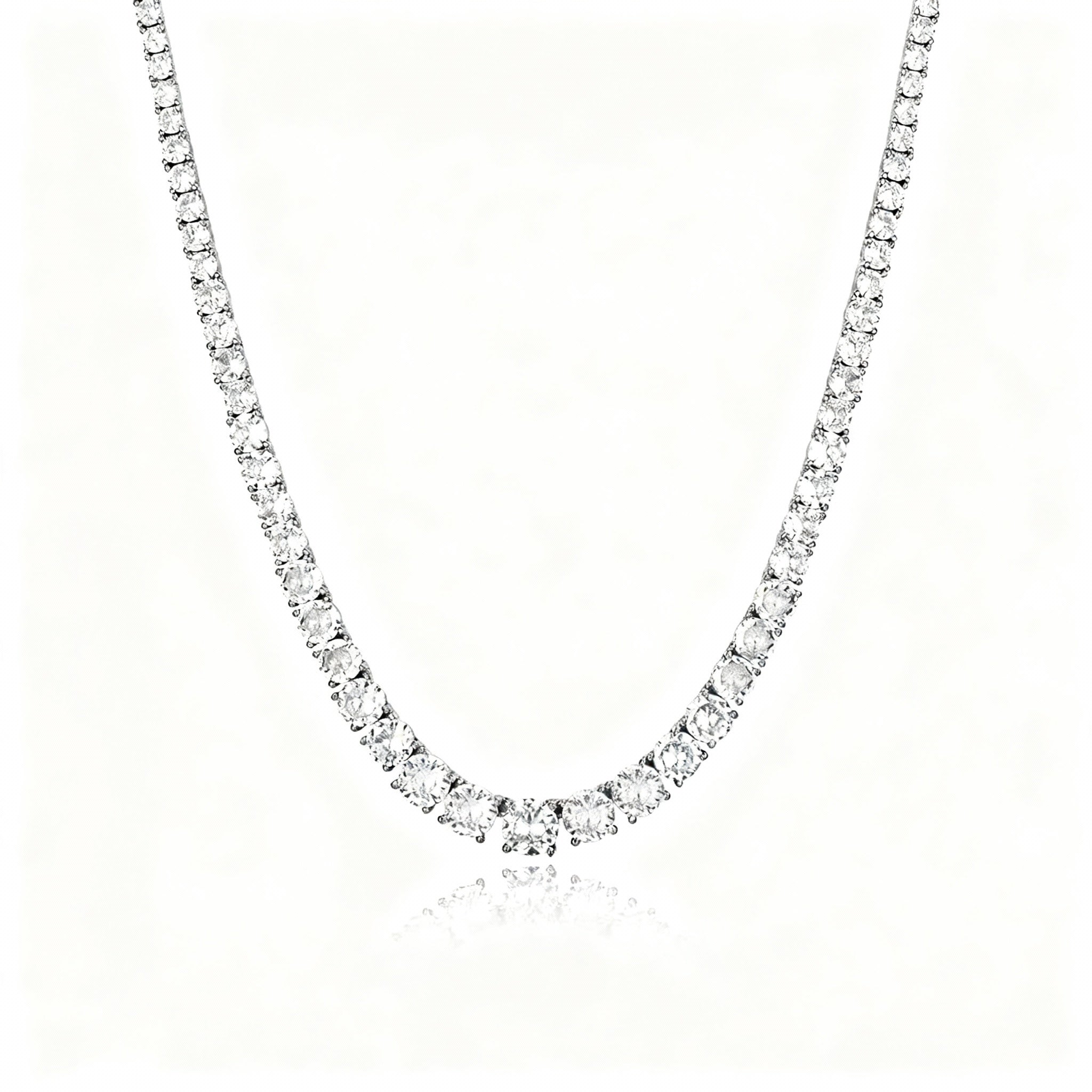 The Eternal Stream Tennis Necklace