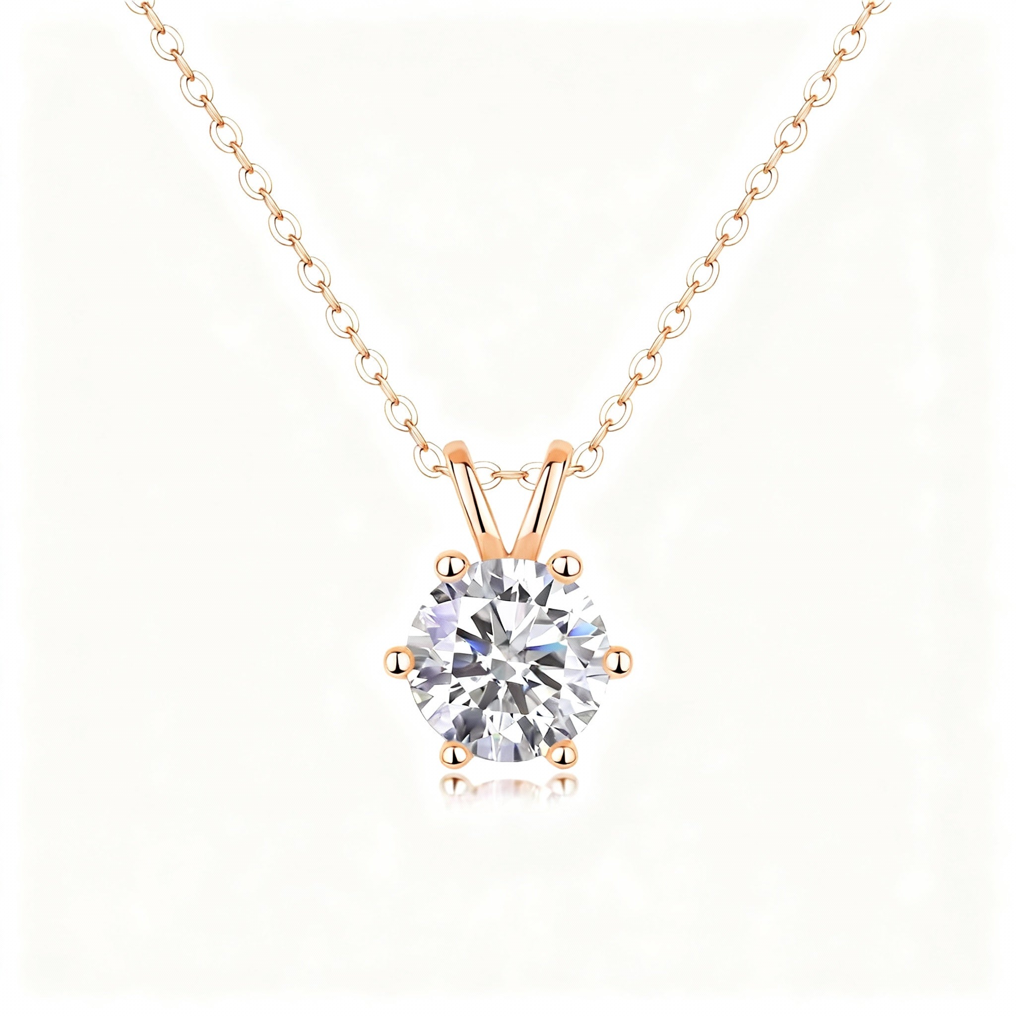 The Classic Solitaire Pendant