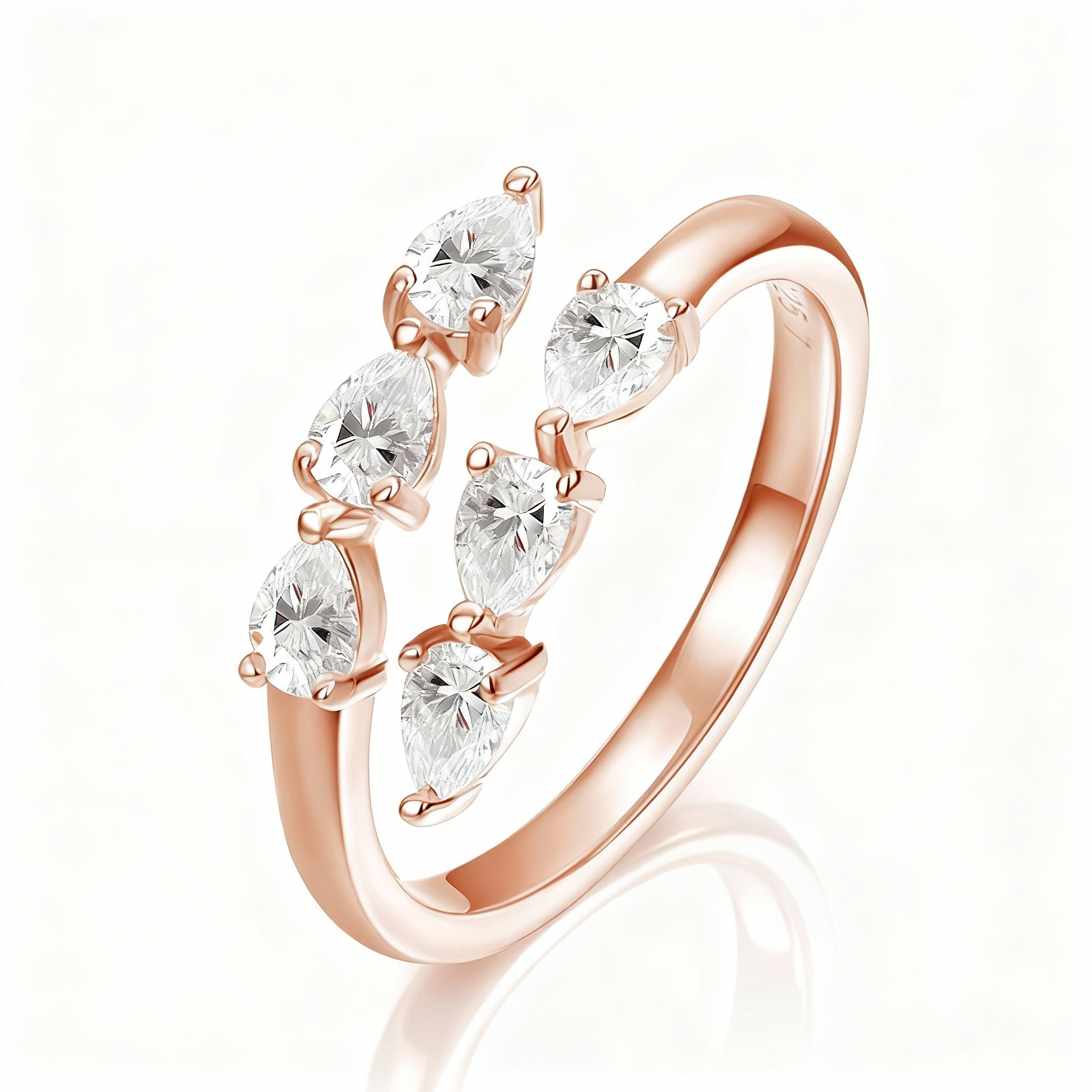 The Cascade Vine Ring
